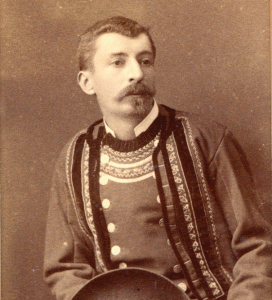 Pierre Loti costumé en breton