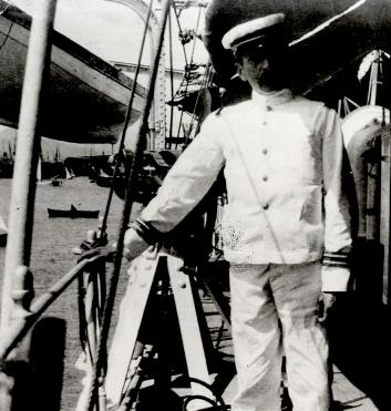 Pierre Loti marin sur navire