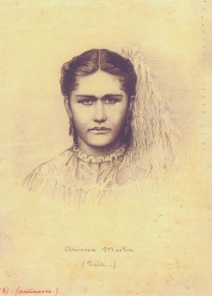 13 - Ariinore Moëtia, dessin de Pierre Loti, collection particulière