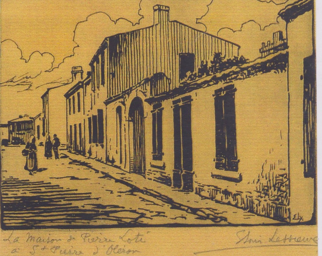 6 - Bois gravé de Ernest-Louis Leyssieux (collection particulière)