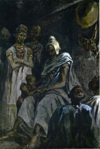 Case avec famille noire - JX1953