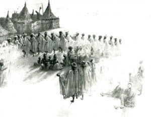 La ronde des Bambaras au clair de lune – Février 1874 - JX1953