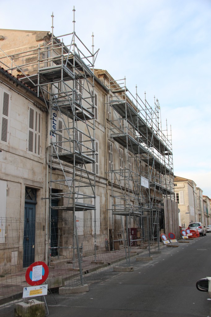 Travaux de restauration maison LOTI Rochefort 26 février 2016 - JX1953