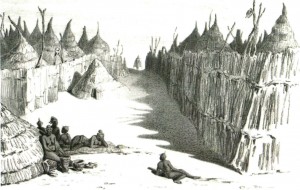 Une rue dans N’Dar Toute – avril 74 - JX1953