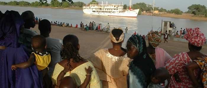 Fleuve Sénégal bâteau