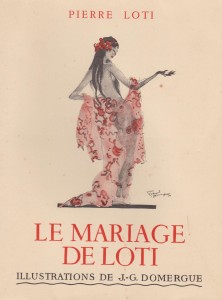 le mariage de LOTI-illustrations Domergue-Calmann Levy 1936