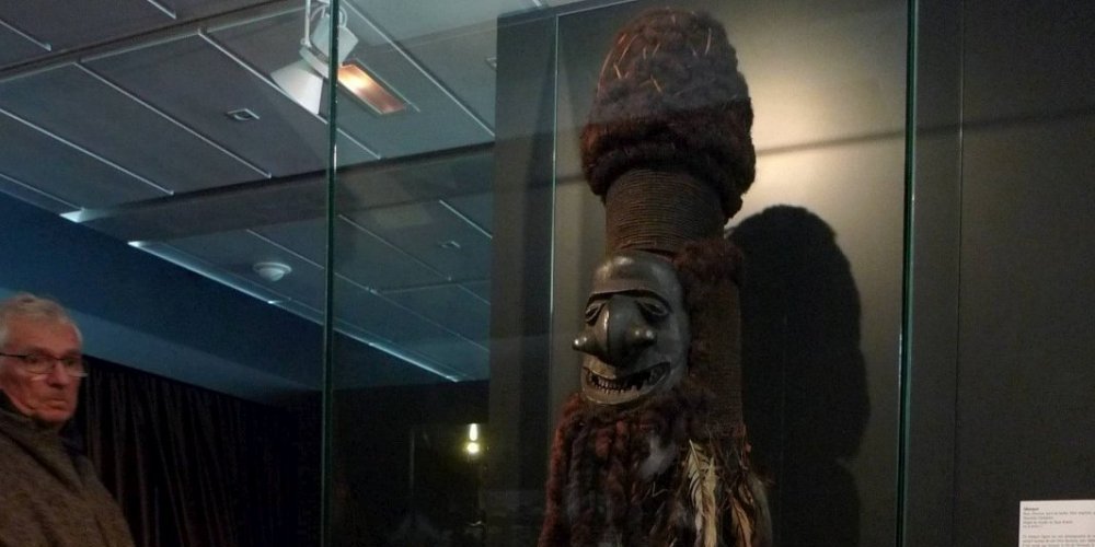 Masque Kanak - Pierre LOTI - JX1953