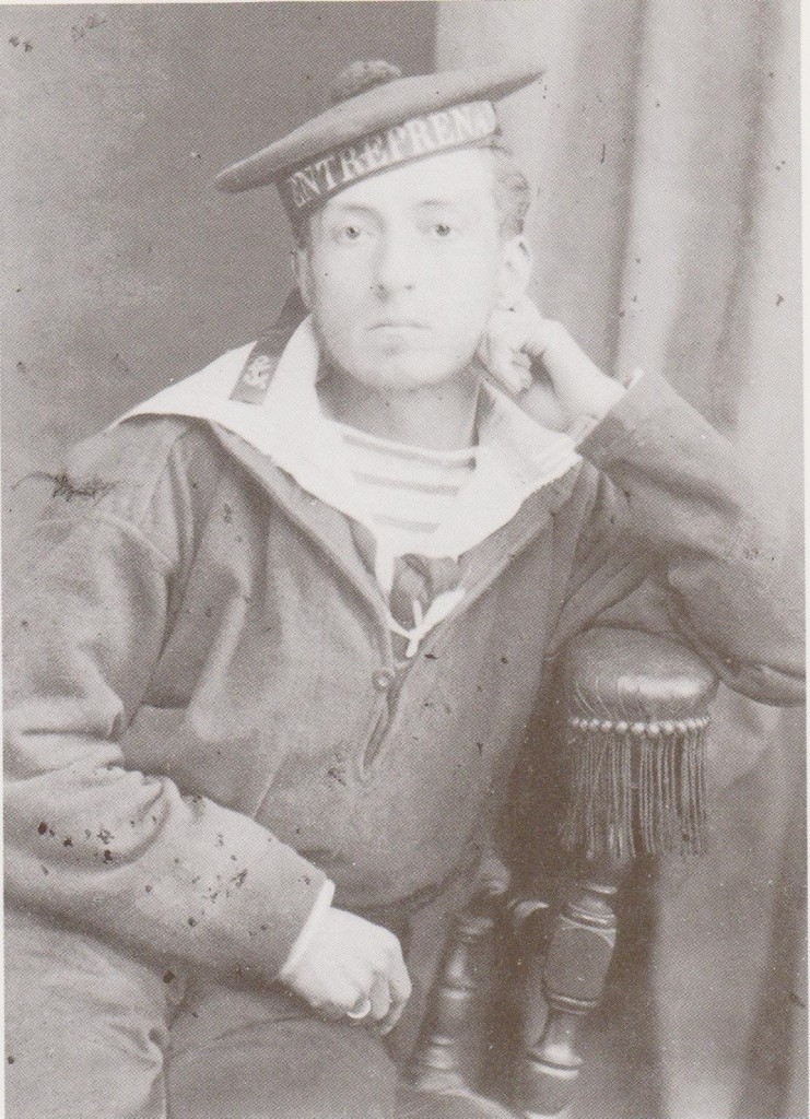 Pierre Loti en tenue de matelot - Frégate l'Entreprenante