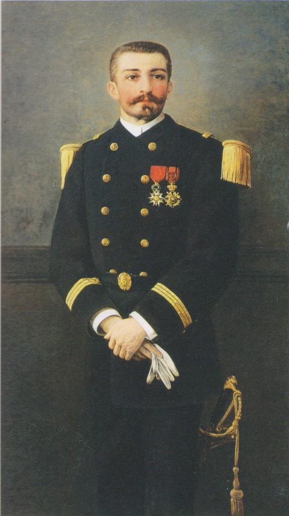 Peinture de Marie Viaud (P. Loti Lieutenant de vaisseau).