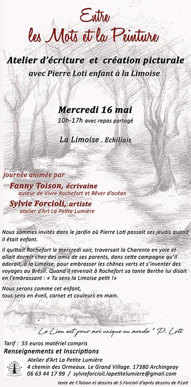 16 mai Limoise atelier peinture