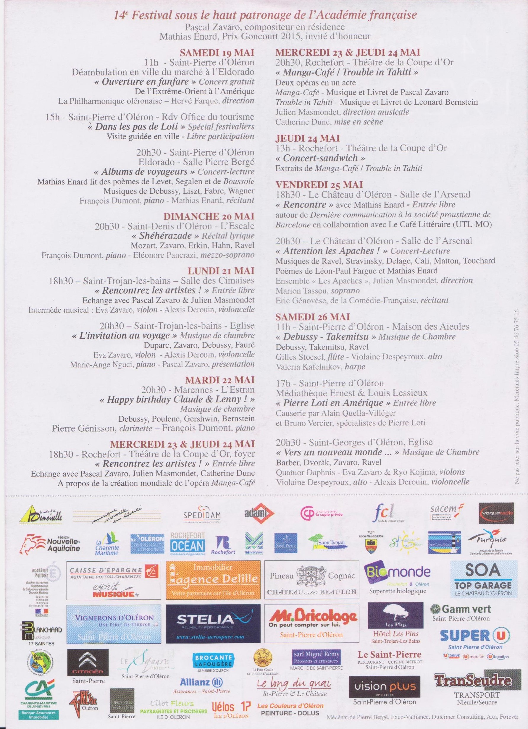 Festival musiques Erhmann 2018 recto