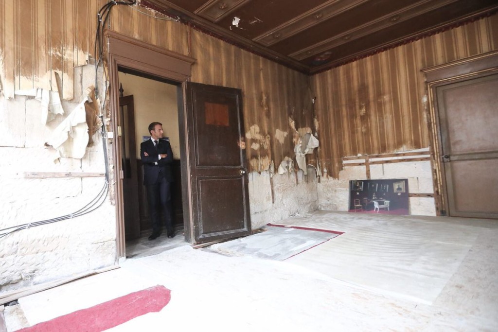 Macron intérieur maison Loti-14-6-2018