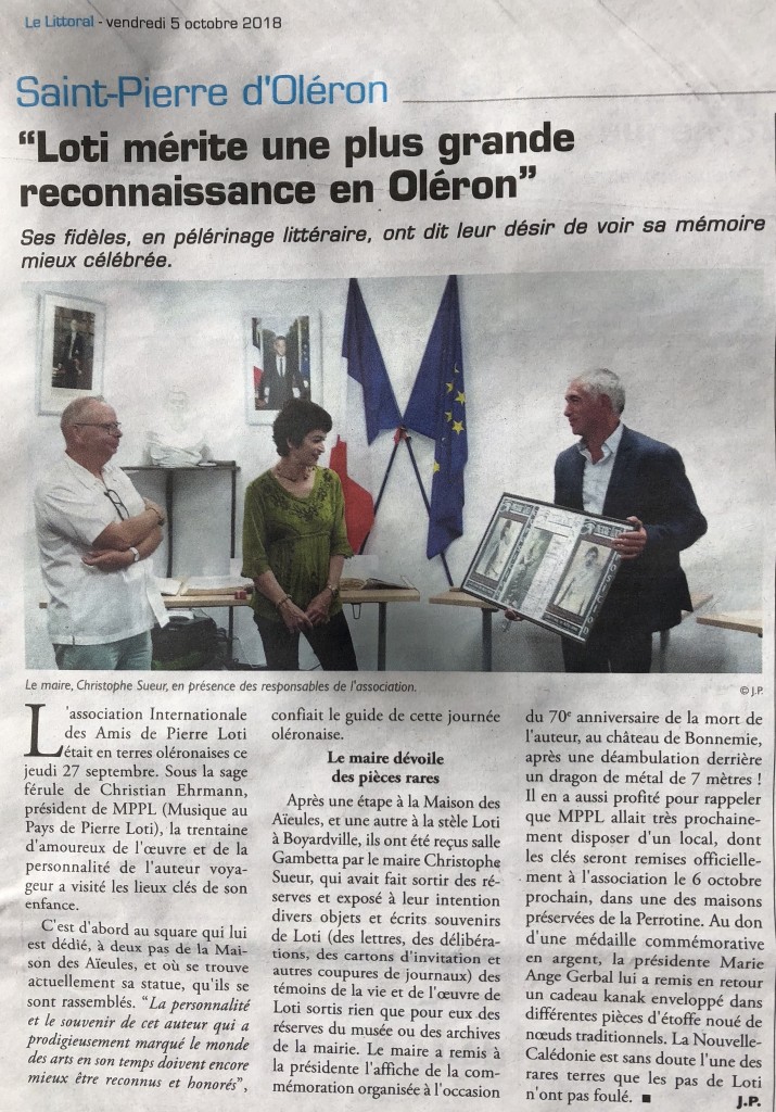 Article Le Littoral-voyage aiapl 2018