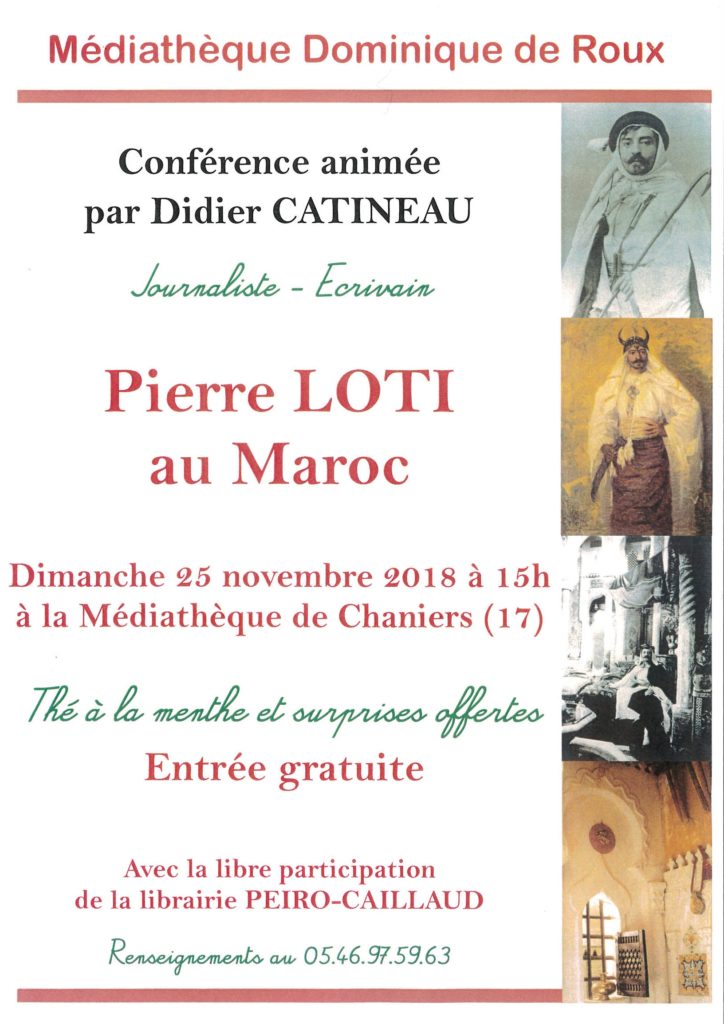 conférence Pierre Loti-Catineau