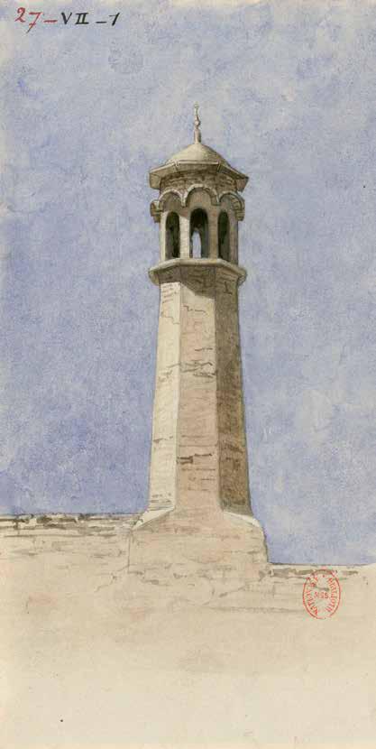 Phare, extrait de Scènes de la vie moderne en Egypte, 1. Emile Prisse d’Avennes, BnF