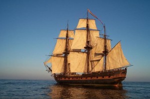 HMS Surprise Sunset_Rose