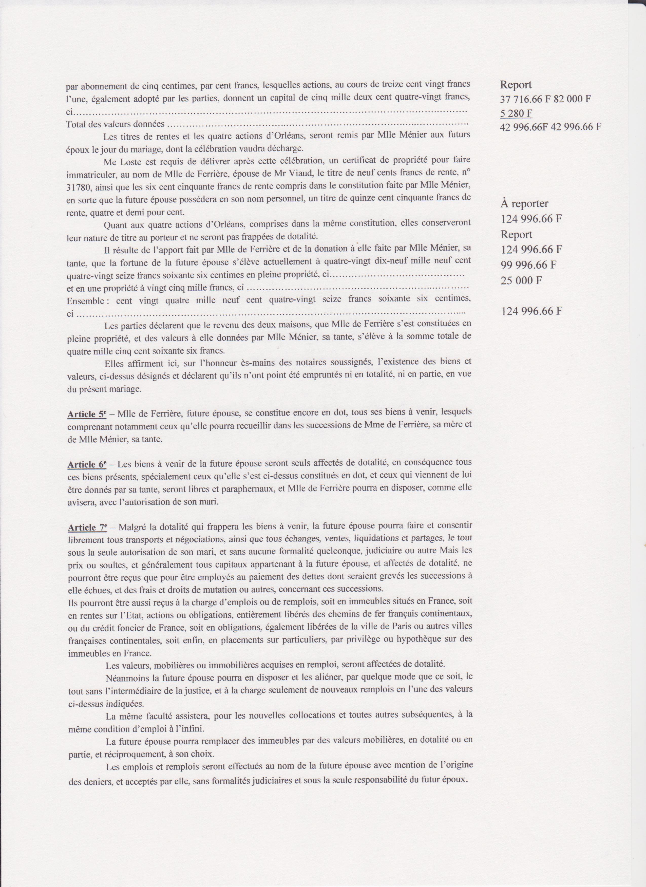 Contrat Mariage 6