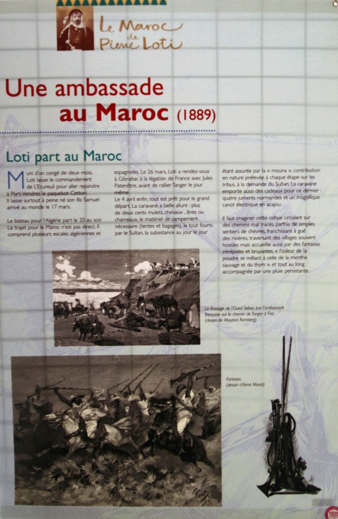 b-42- 23 07 19 Breuillet, Maroc de Pierre Loti, panneau 2-a