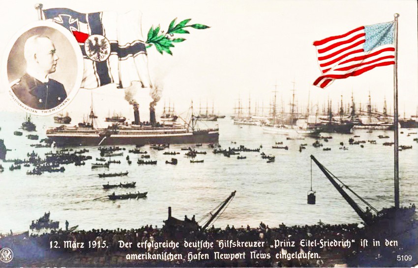 croiseur auxiliaire PRINZ EITEL FRIEDRICH