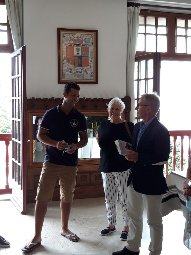 b-Prix Pierre Loti 2020-Guirec-réception mairie Hendaye