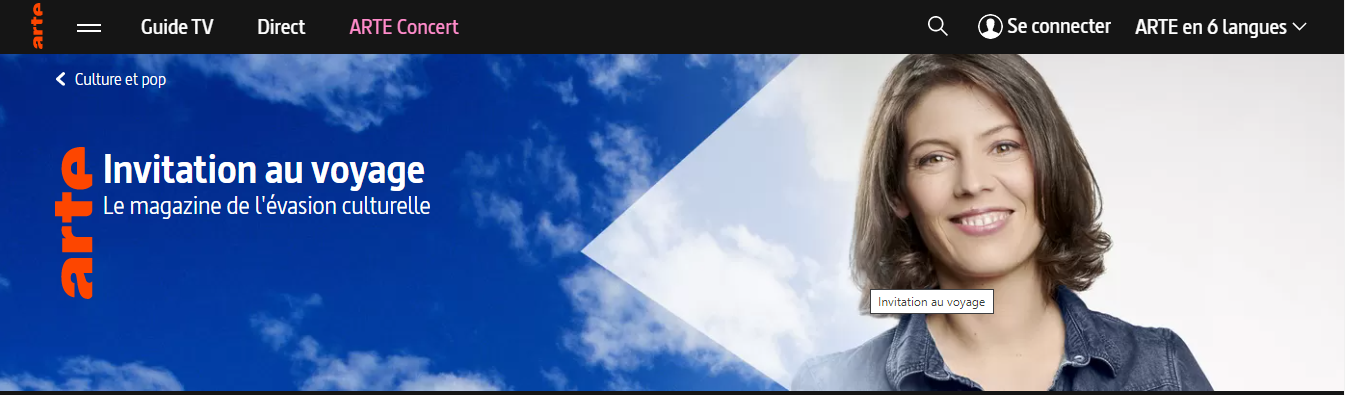Logo Arte invitation au voyage