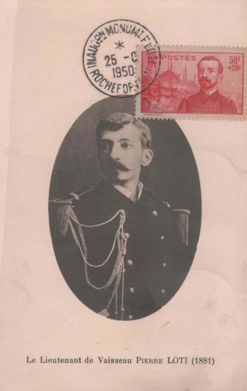 Loti timbre 1950 lieutenant de vaisseau