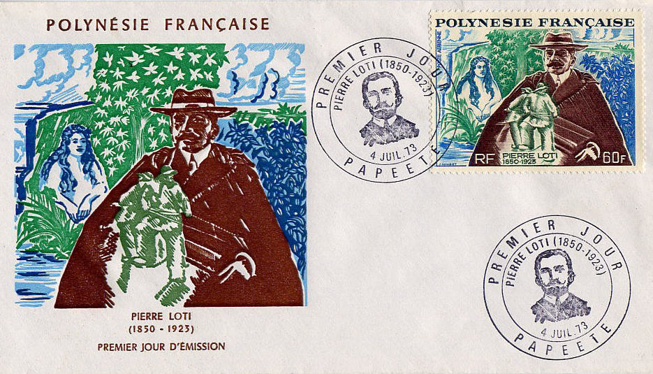 timbre polynesie 1er jour