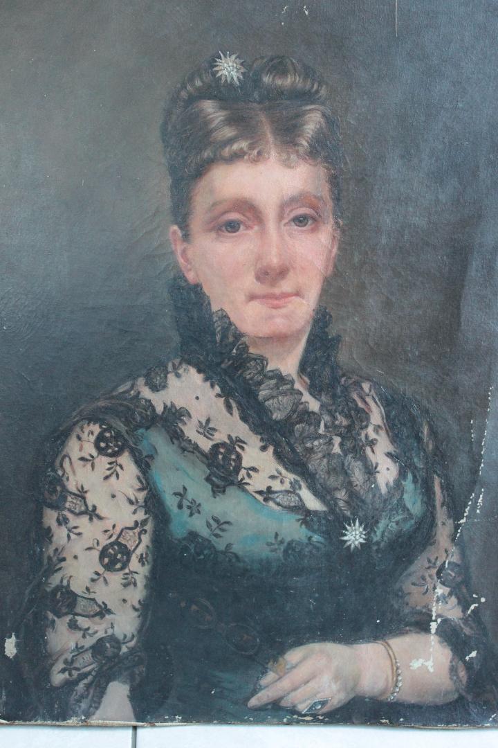 Marie Bon-autoportrait