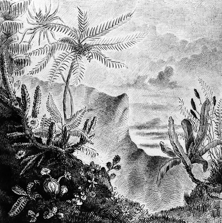 Paysage imaginaire par Pierre Loti (Gallica).