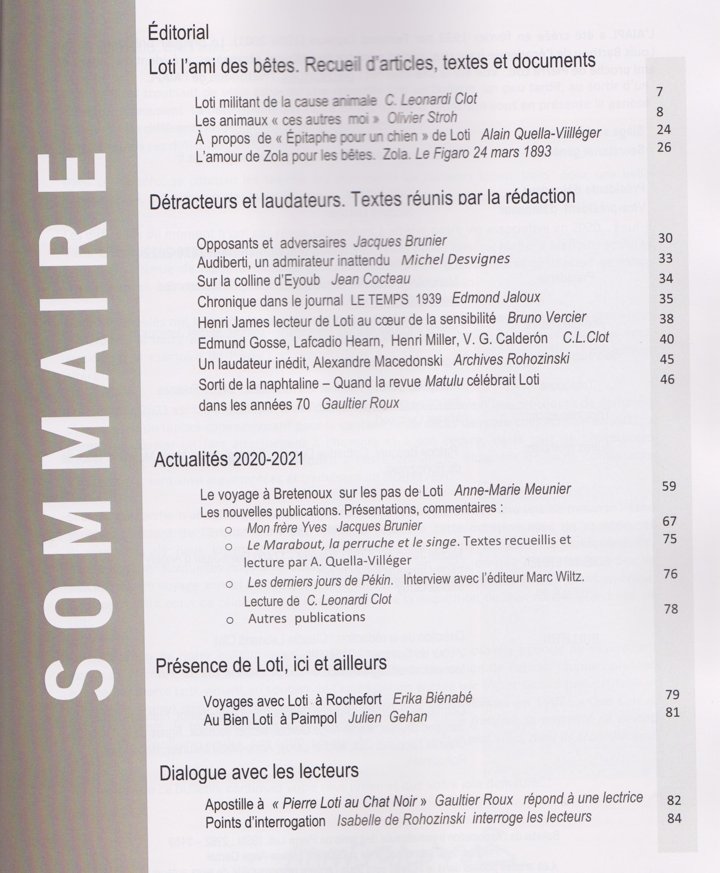 Sommaire 41