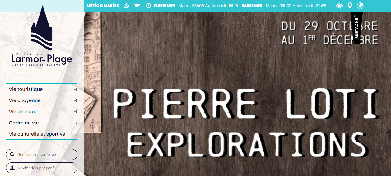 Pierre Loti-Explorations-Larmor plage