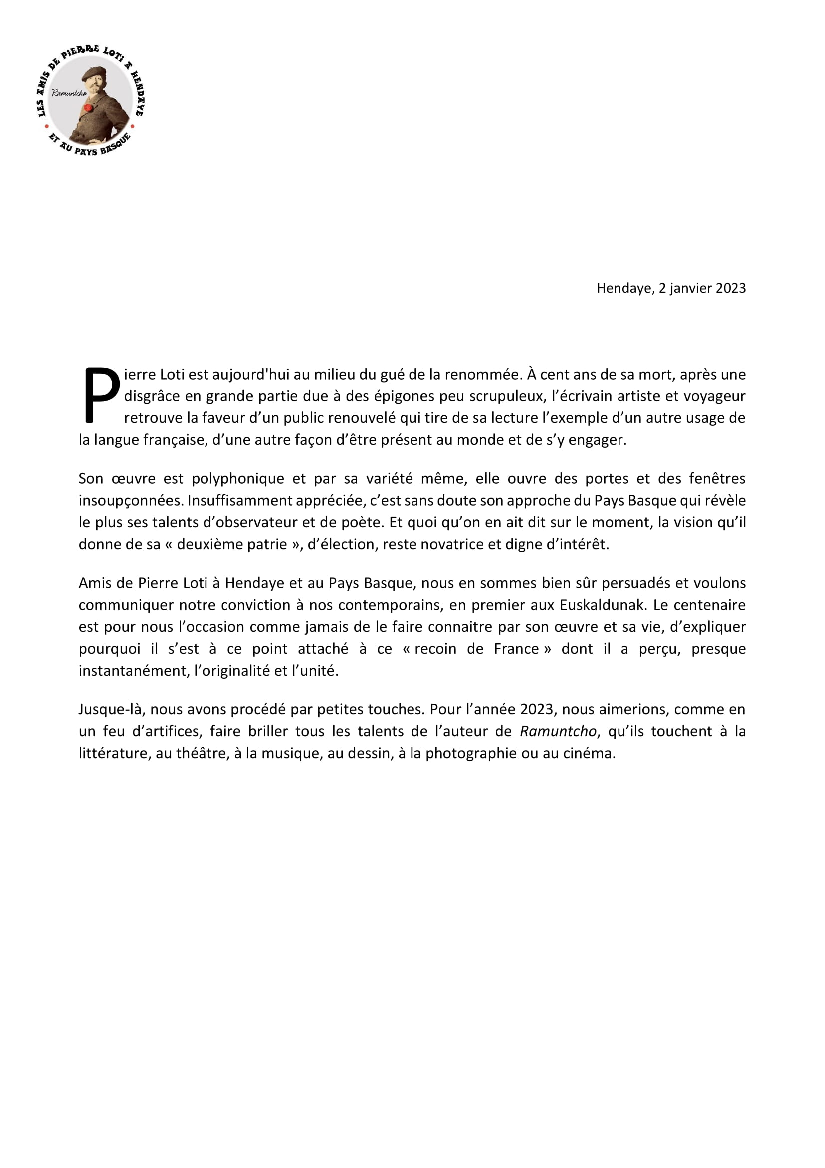 PLAN D'ACTION DU CENTENAIRE LOTI APLH janvier 2022 v6-2