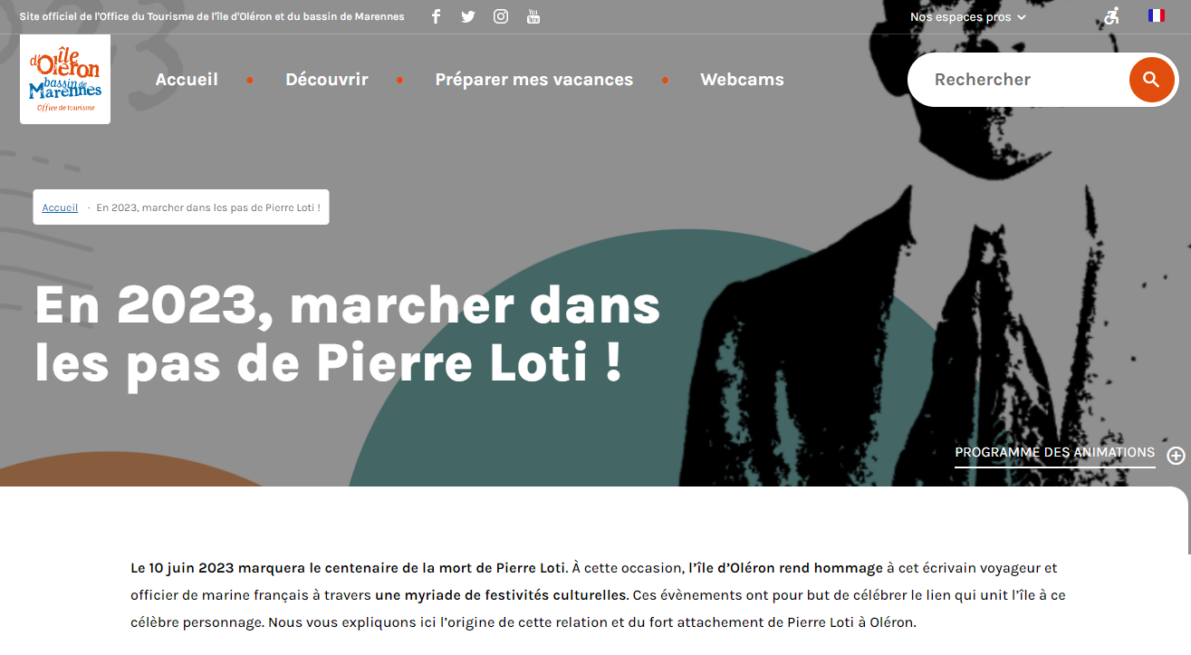 1-Oléron, marcher pas Loti