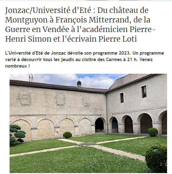 2-Conf. Olivier Stroh, Sur les pas de Pierre Loti en Charente-Maritime 27 juillet 2023