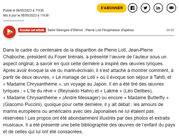 2-Loti inspirateur opéras