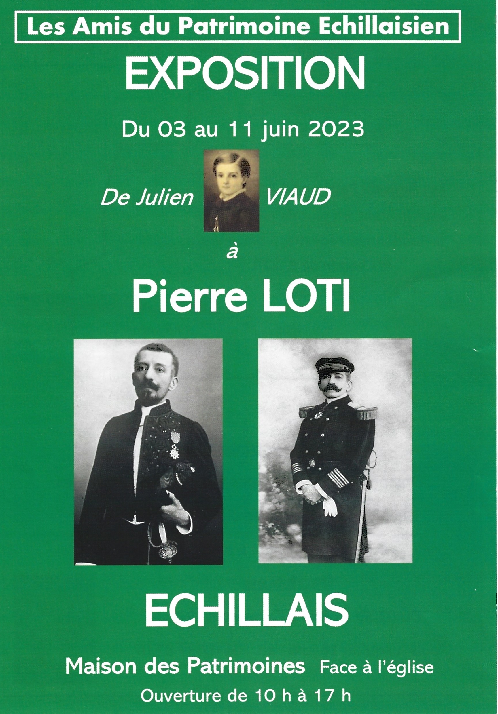 Affiche Exposition LOTI à Echillais 2023 06 03_11