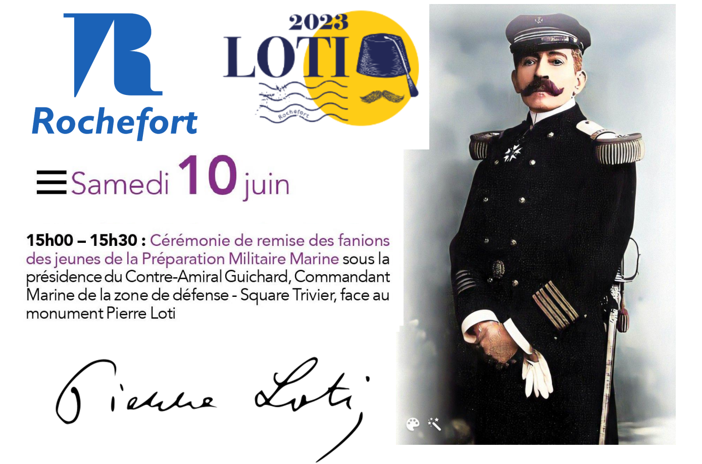 Cérémonie militaire Rochefort