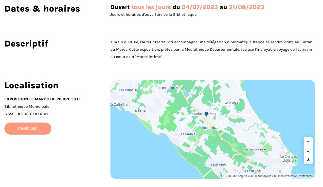 2-Expo Maroc St Denis Oléron