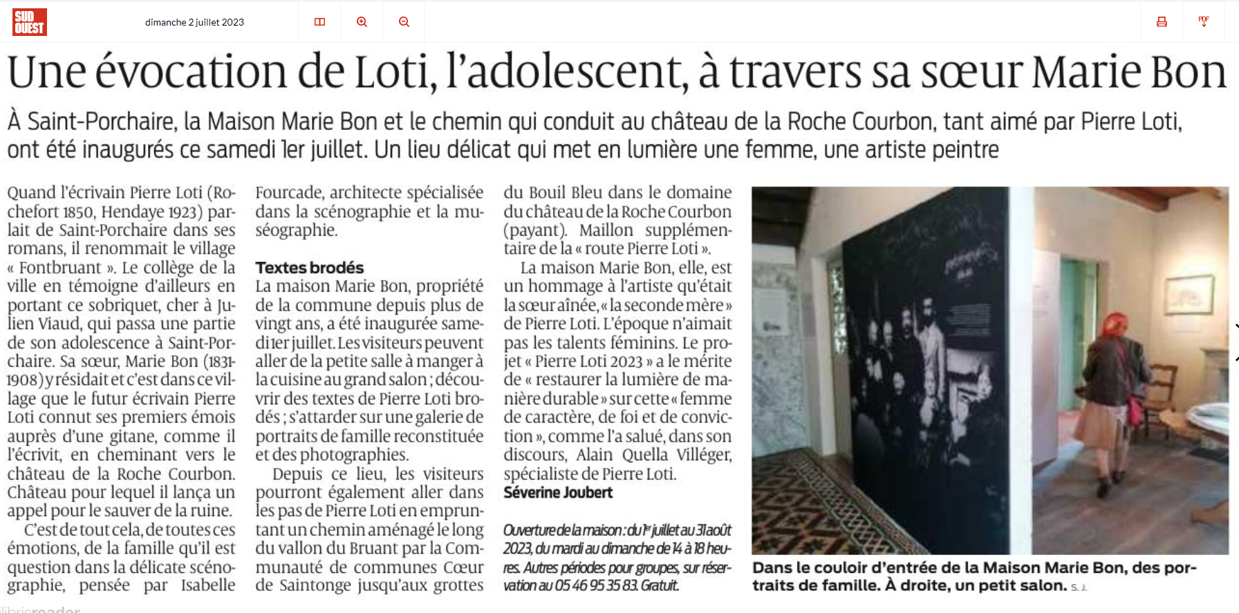 Marie Bon St Porchaire