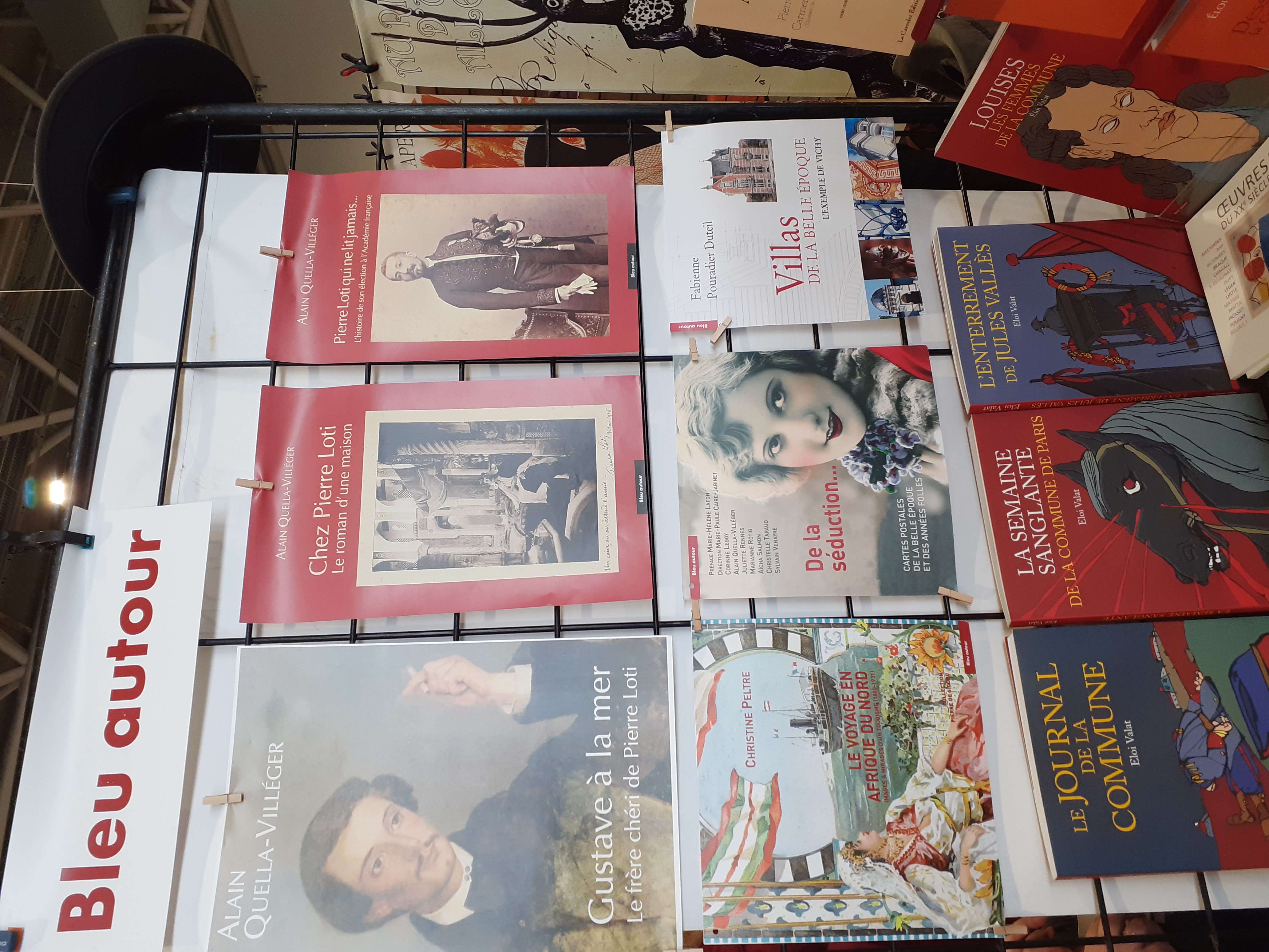 2024-11-17 stand Bleu Autour au salon de Chamalières